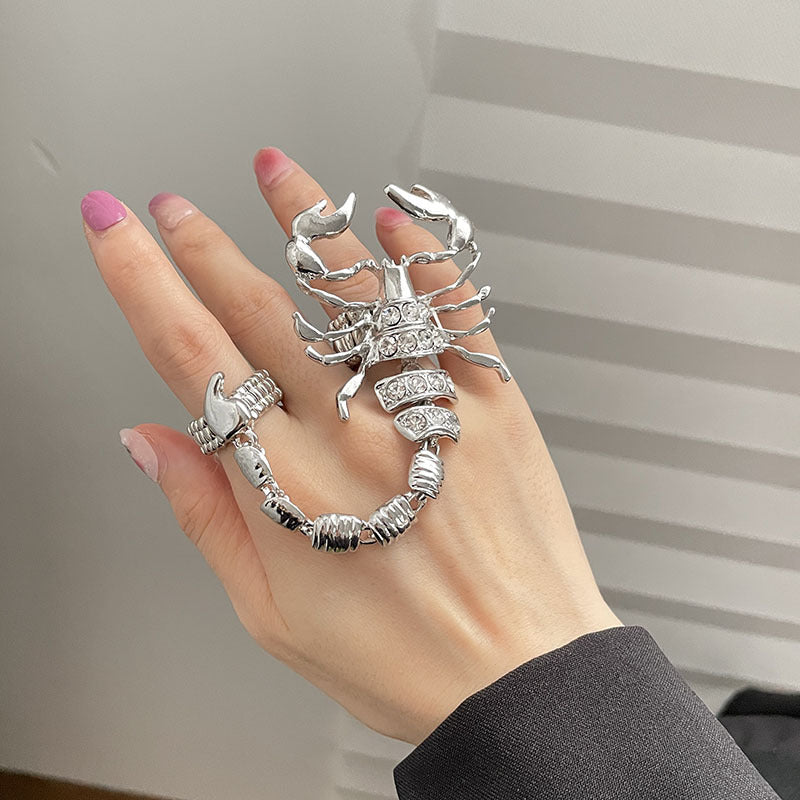 Anillos De Metal De Cadena De Escorpión al por mayor
